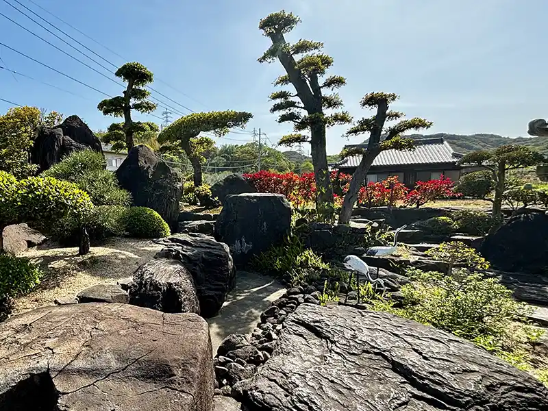 Jardinier au travail